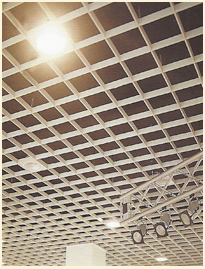 鋁格柵天花板案例
